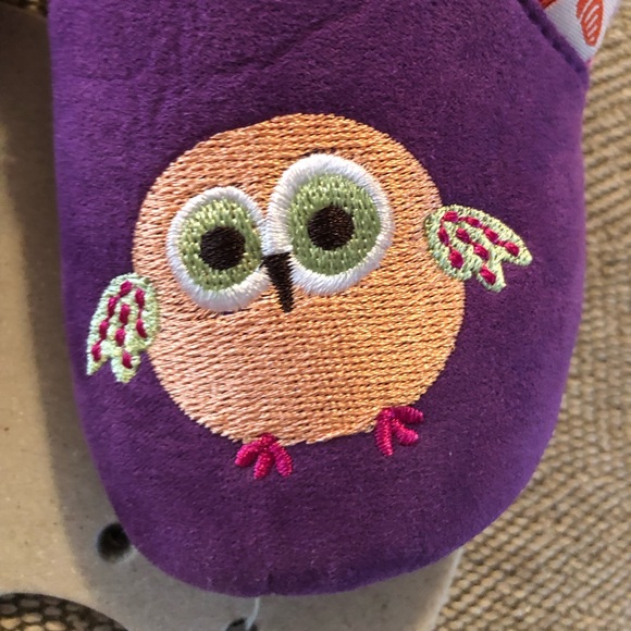 Acorn Girls Easy On Mocs. Suede w/Sherpa Lining and Leather Soft Soles. 18-24 M. - Picture 10 of 10